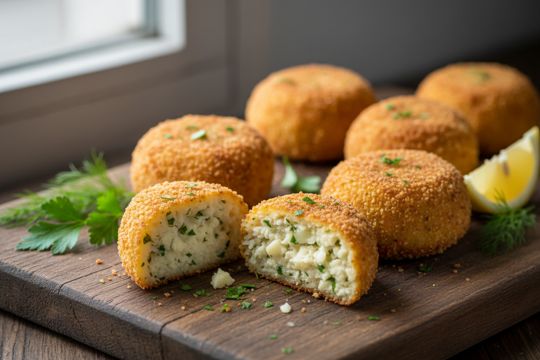 Croquettes de chou-fleur au parmesan