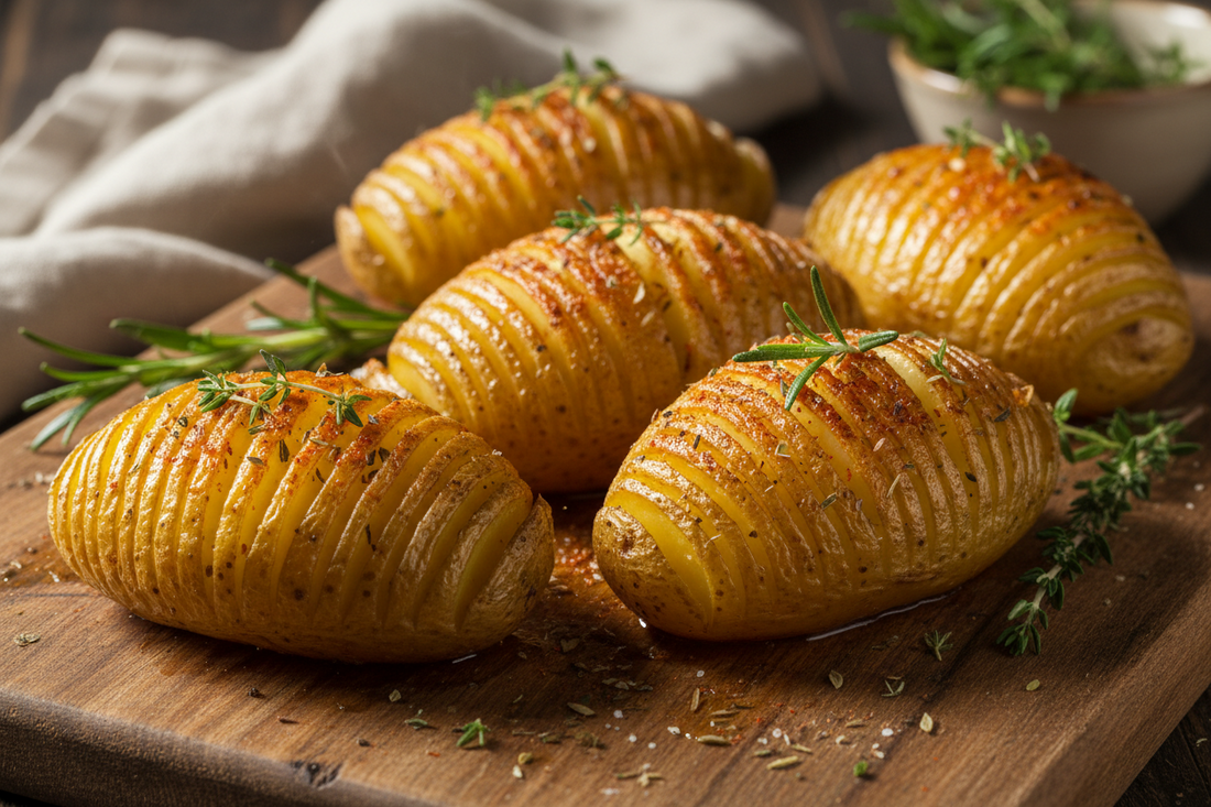 Pommes de terre Hasselback