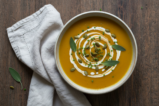 Velouté de courge au lait de coco